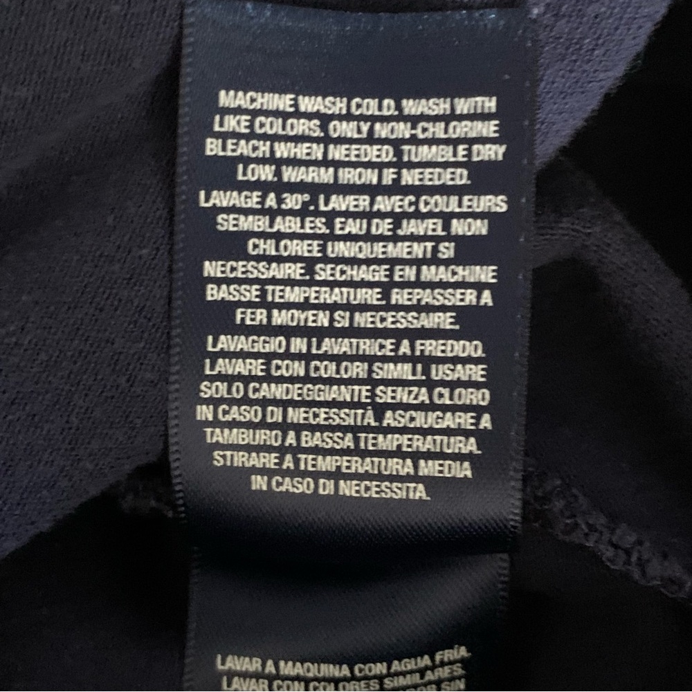 Ralph Lauren Navy Blue Polo Dress for Girls Kids pre owned cotton - Picture 5 of 6